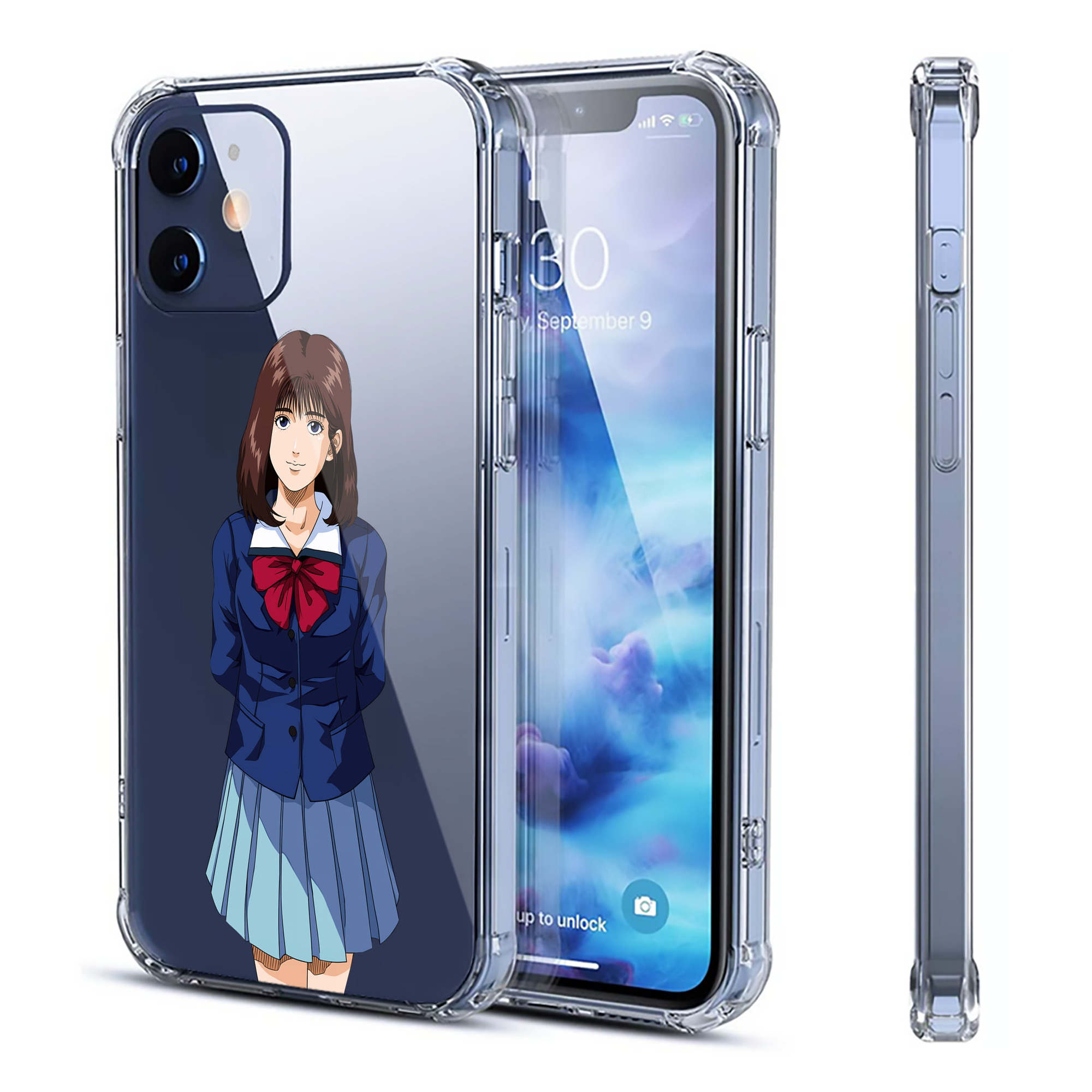 （画像用） SLAM DUNK／スラムダンク 【iPhone 12シリーズ対応】透明スマホケース（クリアソフトケース）
